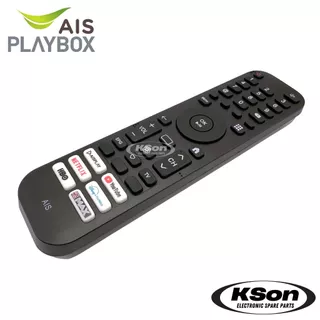 รีโมทกล่องทีวี เอไอเอส เพลย์บอกซ์ ไม่มีคำสั่งเสียง ใช้ได้ทุกรุ่น Universal AIS PLAYBOX Remote Control No Voice Control