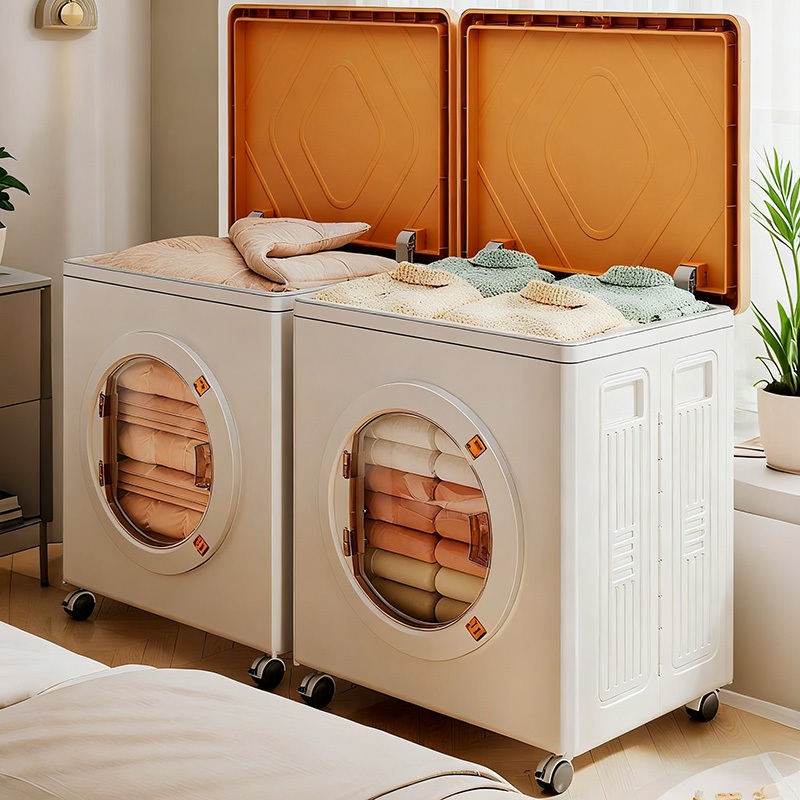 NeatBox กล่องเก็บของพับได้ กล่องเก็บเสื้อผ้าเด็กและผู้ใหญ่ ช่องเปิดด้านบน  ความจุขนาดใหญ่