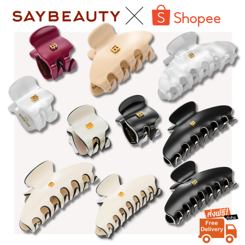 🛍️ส่งทุกวัน🛍️ BALMAIN HAIR COUTURE Pince a Cheveux Hair Clip *รับประกันของแท้*