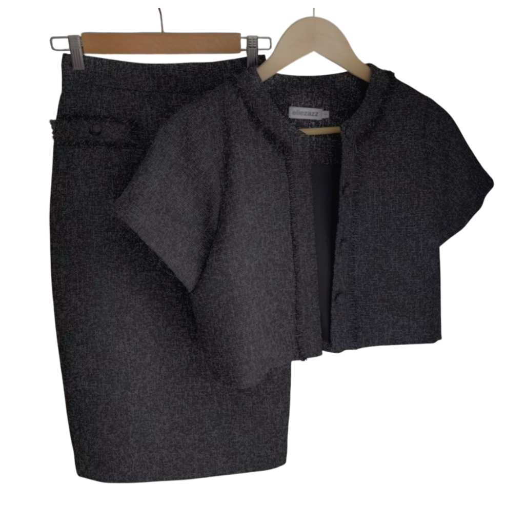 ชุดเซท พรีเมียม (เสื้อ+กระโปรง) รุ่น CH01 (Pre-order จัดส่ง ภายใน 3 วัน) - รูปที่ 5