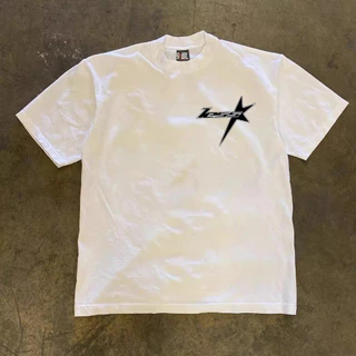 Boxy T-shirt Lavons Heavyweight Korea Style Oversize T-shirt | Black Women's T-shirt | T-shirt for men and
