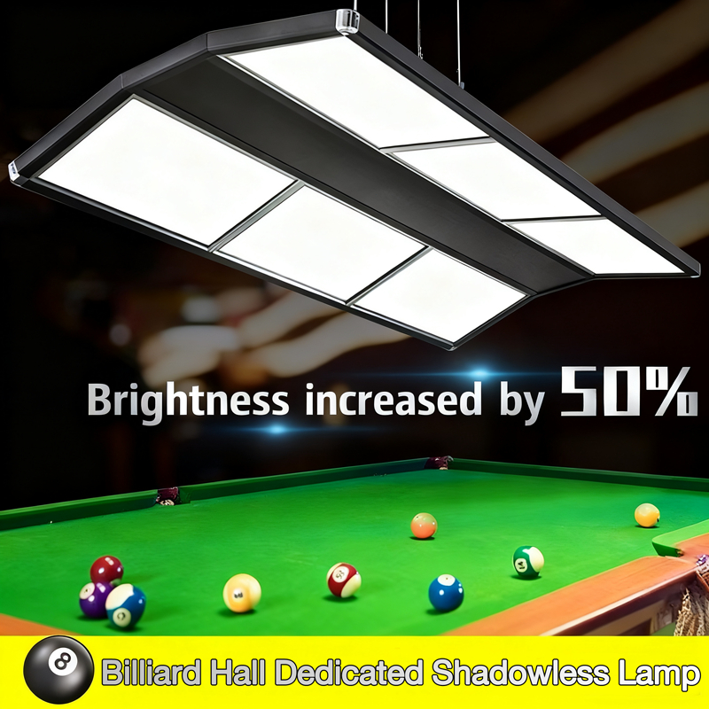 โคมไฟโต๊ะบิลเลียด LED โคมไฟห้องบิลเลียด ประหยัดพลังงาน กันน้ำกันชื้นการต่อแบบไม่มีรอยต่อ บรรยากาศระดับสู