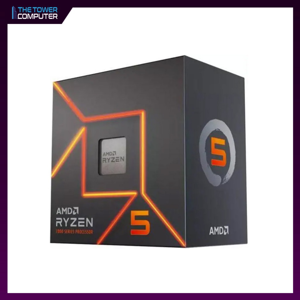 AMD CPU RYZEN 5 7500F, 6 CORE/12 THREAD NOBOX