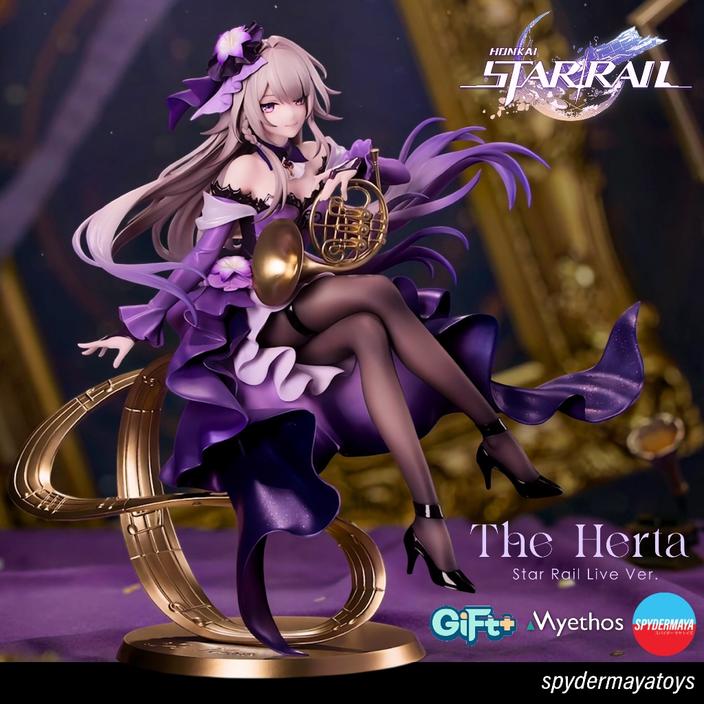 [Pre-Order] ฟิกเกอร์ The Herta - Star Rail LIVE ver. GIFT+ Honkai: Star Rail - Myethos