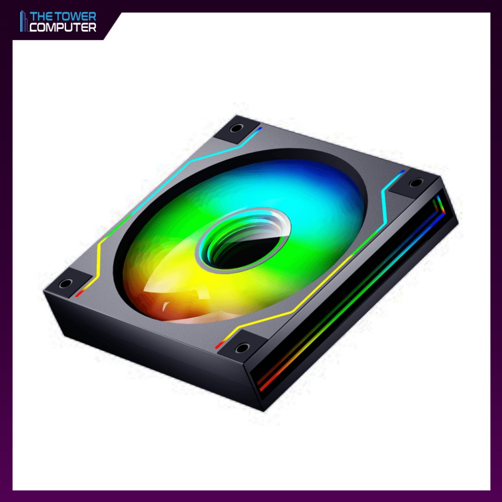 DarkFlash DM20 BLACK/WHITE 12CM ARGB Cooling Fan