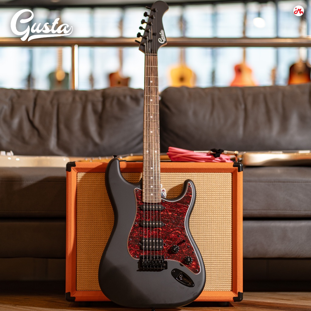Gusta GST-01 HSS Satin กีตาร์ไฟฟ้า Gusta GST01 HSS Satin กีต้าร์ Music Arms