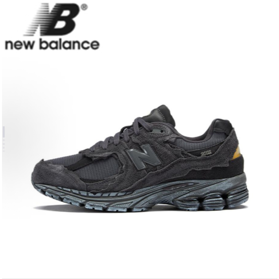 【ของแท้ 100%】New Balance NB 2002R ABZORB Low cut Leisure City Commuting Running Shoes Phantom Black