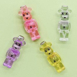 j552 ขวดหมีเรซิ่นดีไอวายของจิ๋วแพ็คละ10 ชิ้น