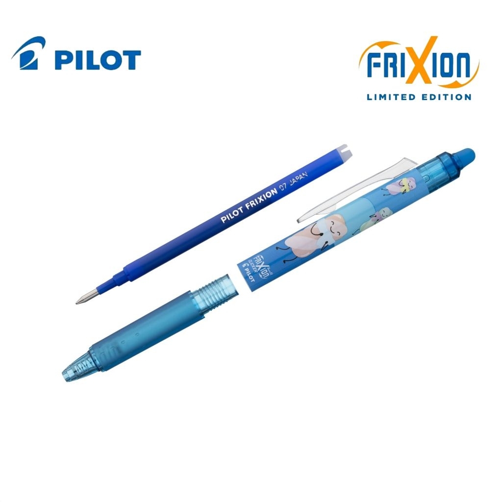 Pilot ปากกาเจลลบได้ FriXion Ball Clicker Sweet Paradise ขนาด 0.7 มม. หมึกน้ำเงิน รุ่นลิมิเต็ด 