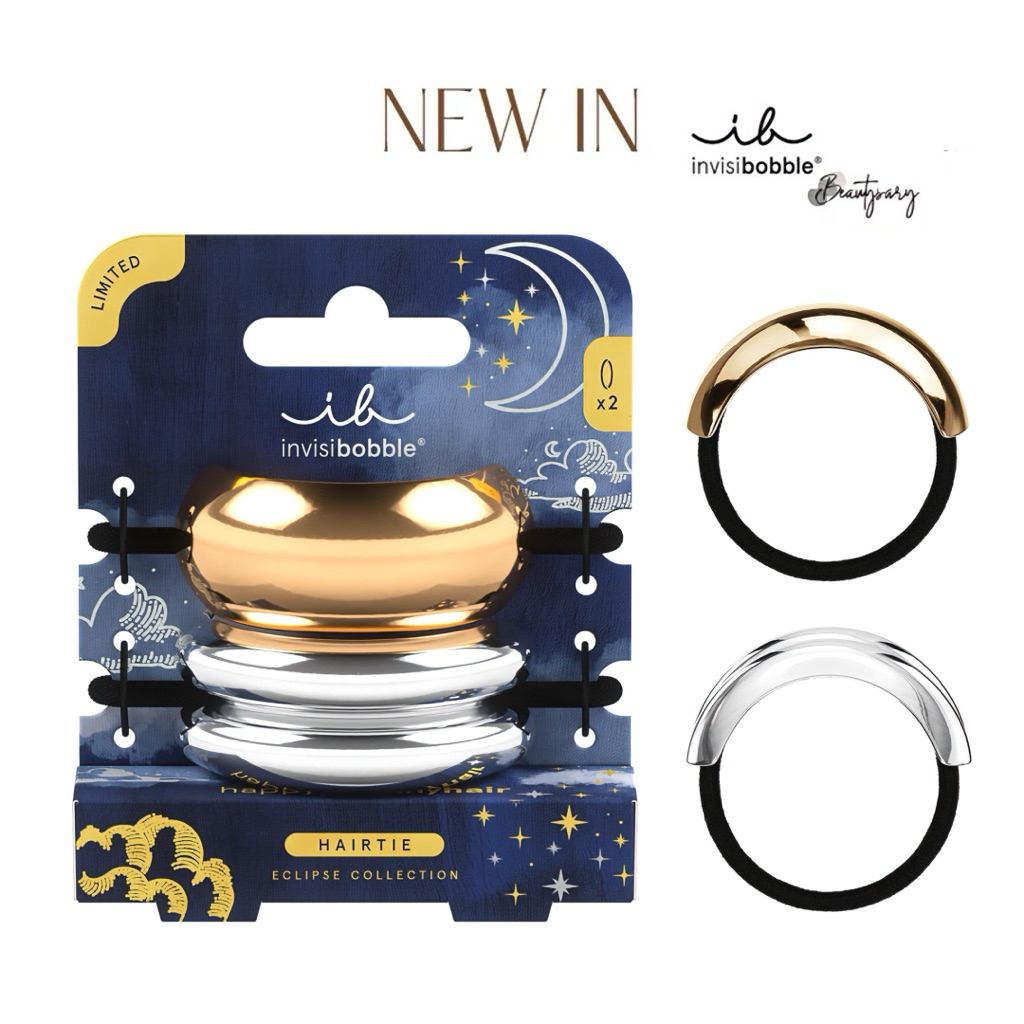 พร้อมส่ง🌙INVISIBOBBLE HAIRTIE Eclipse Aurora Radiance (1 เซ็ต บรรจุ 2 ชิ้น)