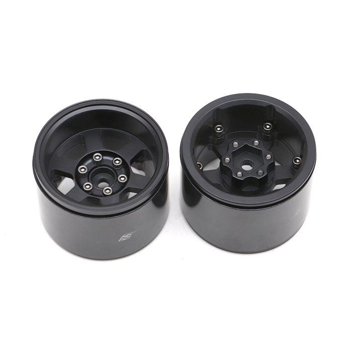 .ล้อ1.9 BRW780913EWBK : Boom Racing Extra Wide TE37XD KRAIT™ 1.9 Deep Dish Aluminum Beadlock Wheels 