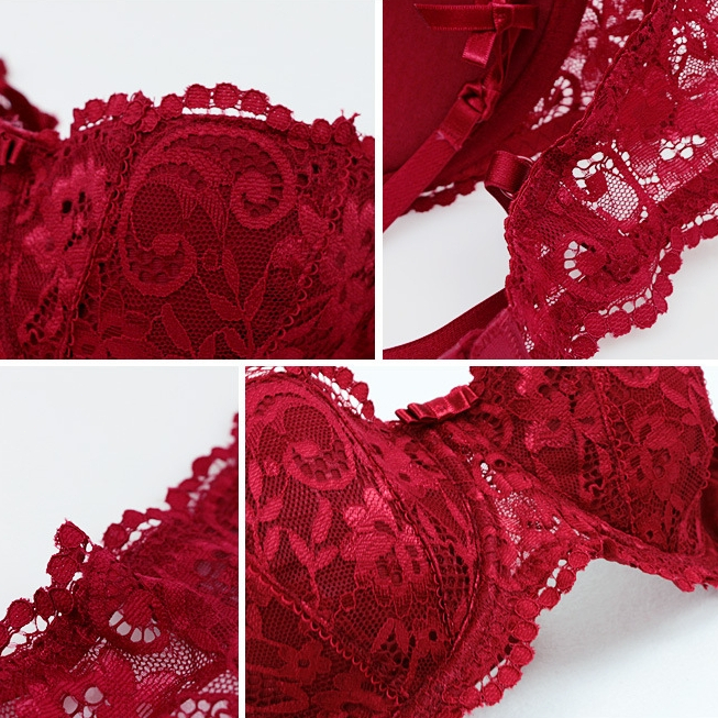 ❤️❤️เสื้อชั้นในผู้หญิง ทรงซอฟต์คัพ มีโครงเมมโมรี่ ยกกระชับและดันทรง รักษารูปทรงหน้าอก รองรับดี ทรงลูกไม้ เซ็กซี่ เย้ายวน - รูปที่ 5