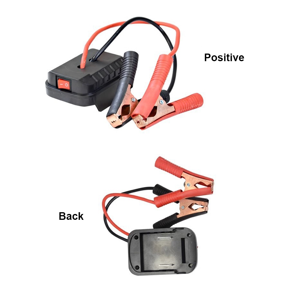 จัดส่งจากประเทศไทย ชาร์จเร็วเสริมยานยนต์ กล่องจัมเปอร์ระบบจั๊มแบตเตอรี่รถยนต์พกพา สำหรับ Makita ชุดแบตเตอรี USB คู่ - รูปที่ 5