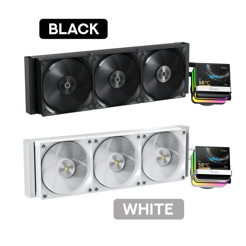 CPU LIQUID COOLER OCYPUS SIGMA L36 PRO BLACK / WHITE ชุดน้ำความร้อนซีพียู