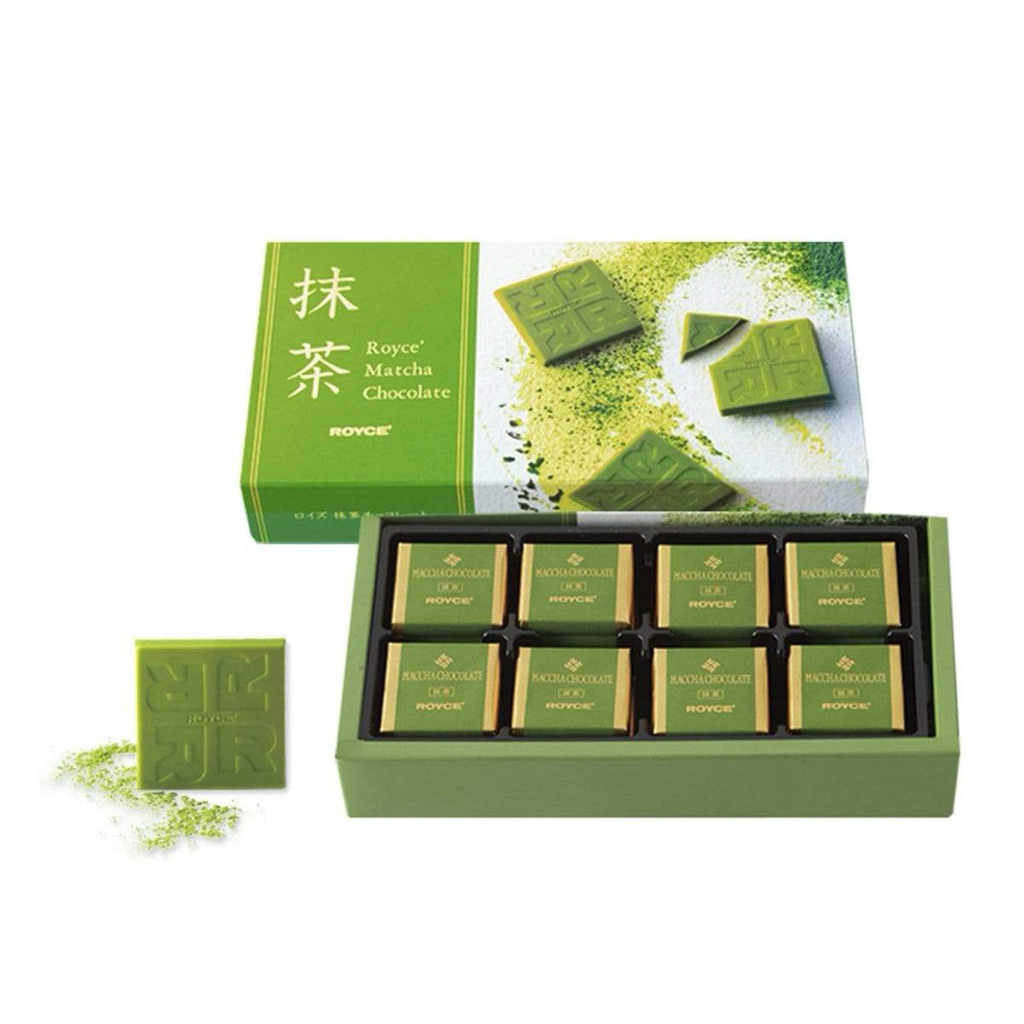Royce Matcha Chocolate 32ชิ้น สายชาเขียวต้องลองเลยค่ะหอมมัทฉะหวานกำลังดี