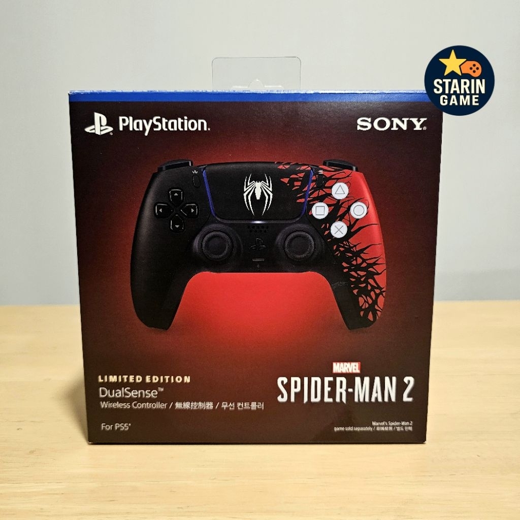 จอย PS5 Spiderman2 Limited มือสอง สภาพสวย ใช้งานปกติ พร้อมส่ง