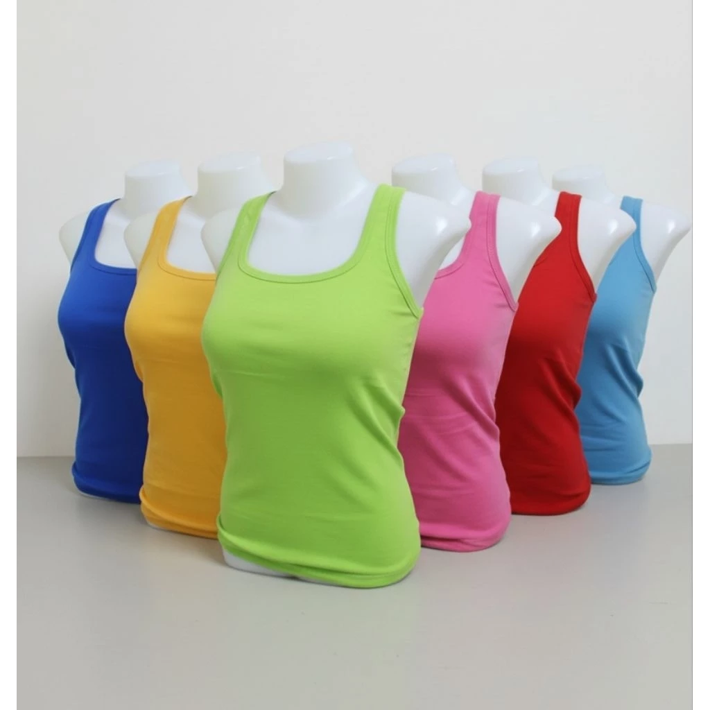เสื้อกล้ามไซด์ XL รอบอก 34-40 รัดรูปยืดตามตัว กระชับหุ่น ใส่สบายคลายร้อน เสื้อผ้านุ่มนิ่ม ทรงสวย หลายสี