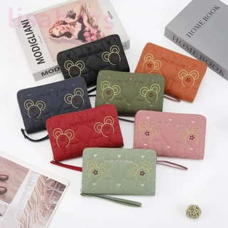 MM#กระเป๋าสตางค์ราคาถูก36฿ราคาส่ง!ซื้อหนึ่งใบ สีสุ่ม กระเป๋าสตางค์ผู้หญิงใบกลาง ขายส่ง