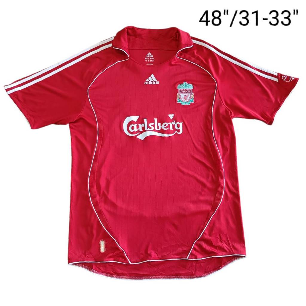 ADIDAS LIVERPOOL JERSEY 2006-08 Football Shirt SIZE XL  เสื้อบอล อดิดาส ลิเวอร์พูล มือสองงานแท้ สภาพ