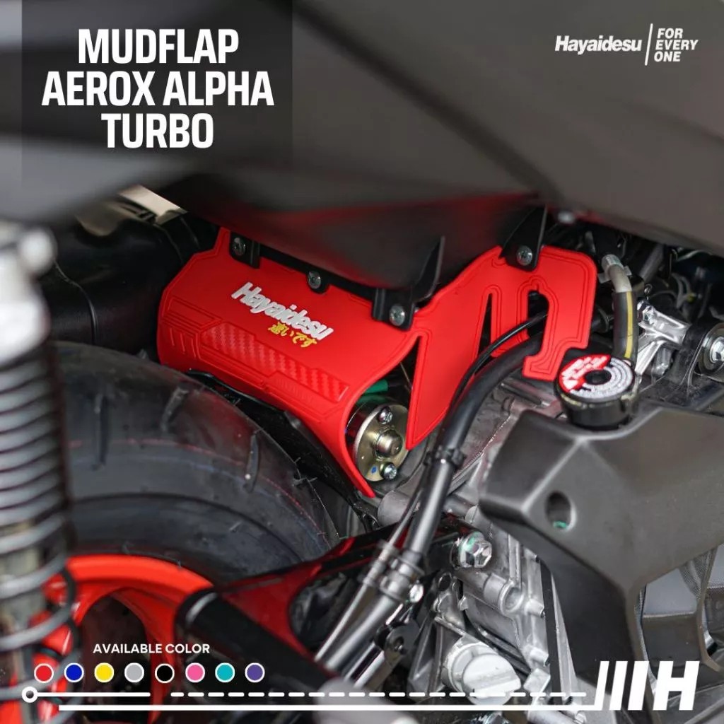 ยางกันโคลน  ALL New Aerox155 2025 Hayaidesu ซิลิโคลนยาง Aerox 155