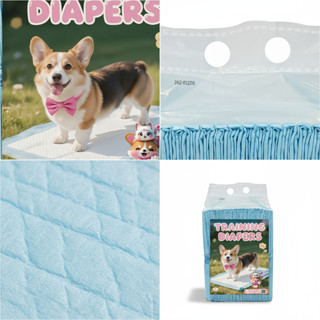 Deemar แผ่นรองฉี่ Cocoyo แผ่นรองฉี่แมว แผ่นรองฉี่สุนัข ช่วยฝ…