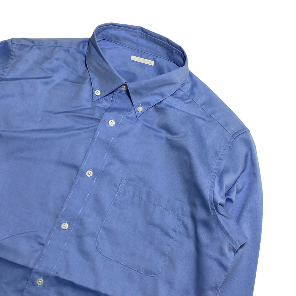 เสื้อเชิ้ตคอปกแขนยาว แบรนด์ GU สภาพใหม่เอี่ยม