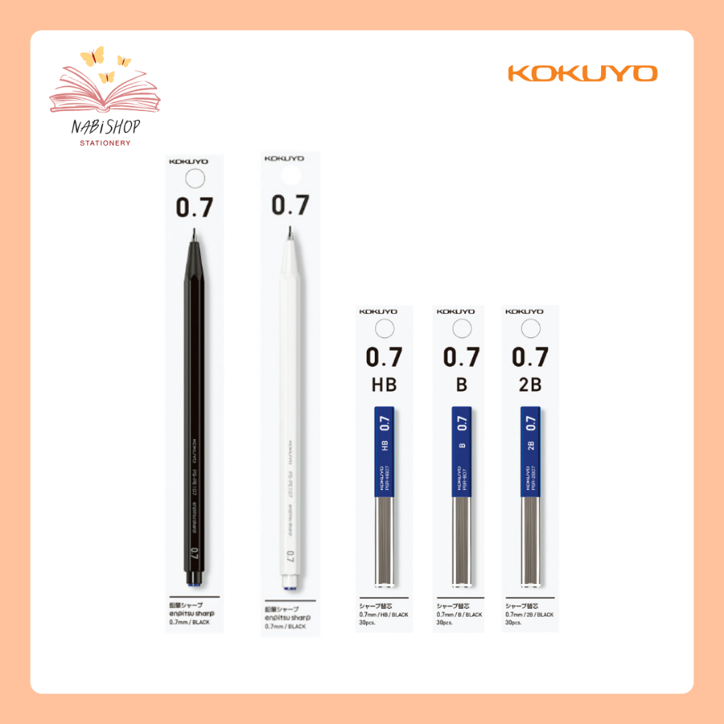 Kokuyo Enpitsu Sharp 0.7mm ดินสอกดนำเข้าจากญี่ปุ่น + Refill