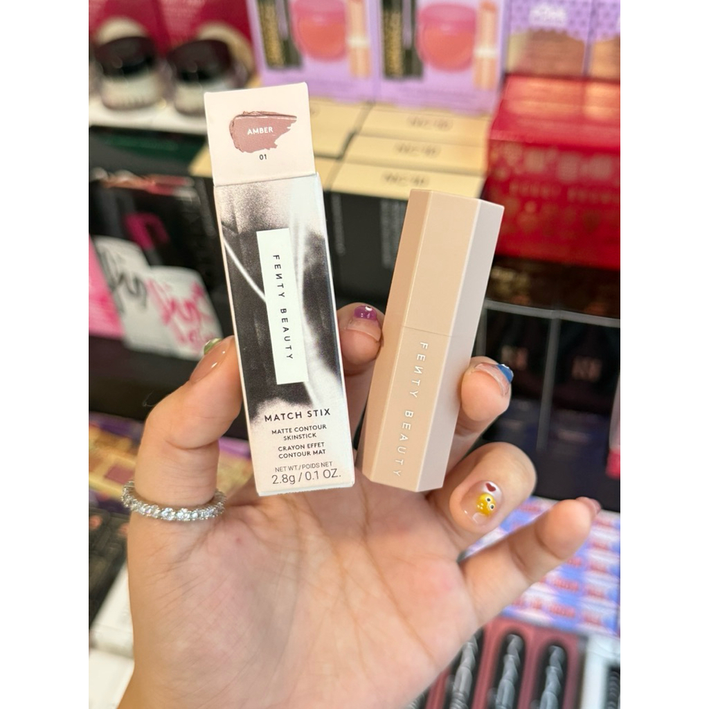 (ป้ายไทย/ของแท้💯) FENTY BEAUTY Mini Match Stick Matte Contour Skinstick 2.8g #สี 01 Amber