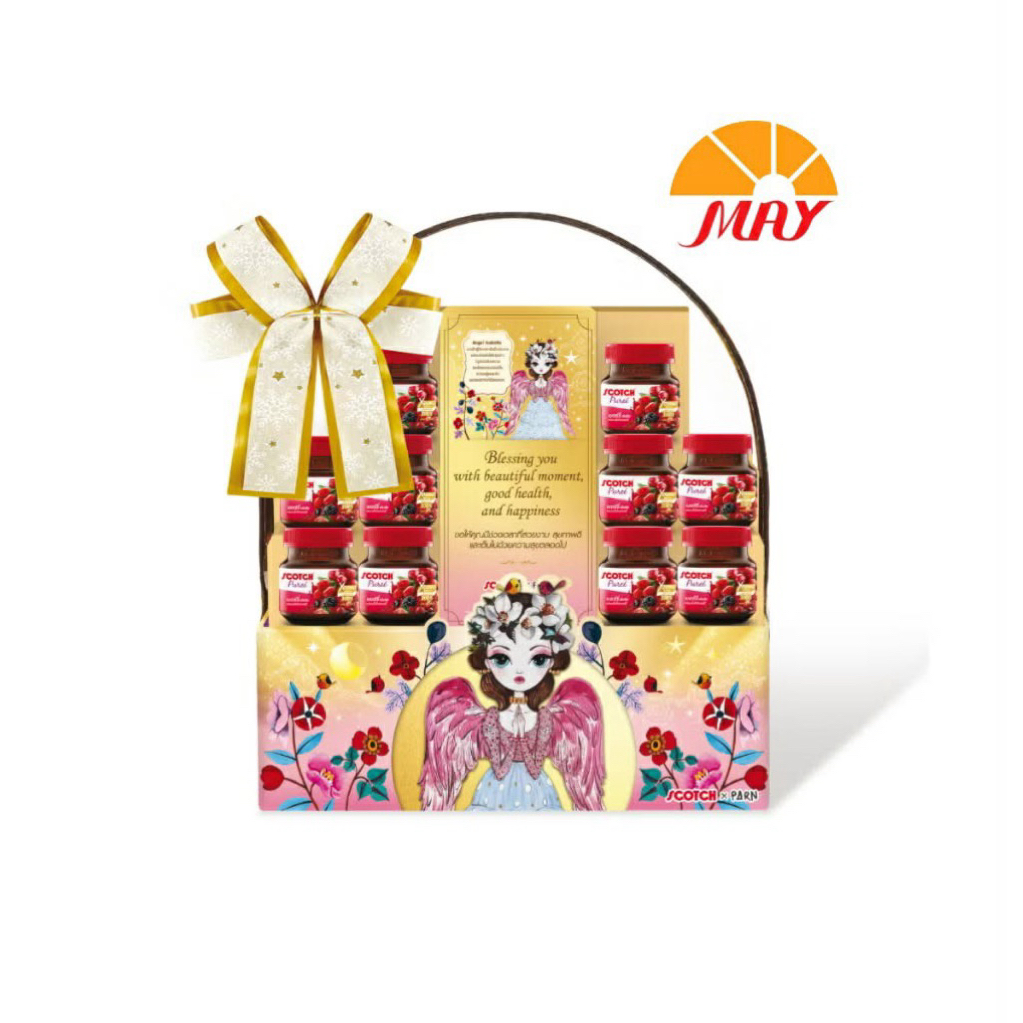 กระเช้าสก๊อต(68)#SCOTCH#สก๊อตเพียวเร่#ซุปไก่#รังนก#กระเช้าปีใหม่#กระเช้าของขวัญ*สินค้าในภาพใช้เลือก แบบ เท่านั้น* ราคา ถูกที่สุด ดีลบีเคเค