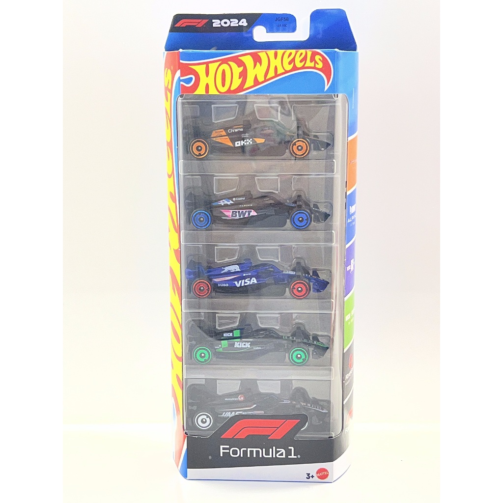Hotwheels F1 box set (5-Packs)