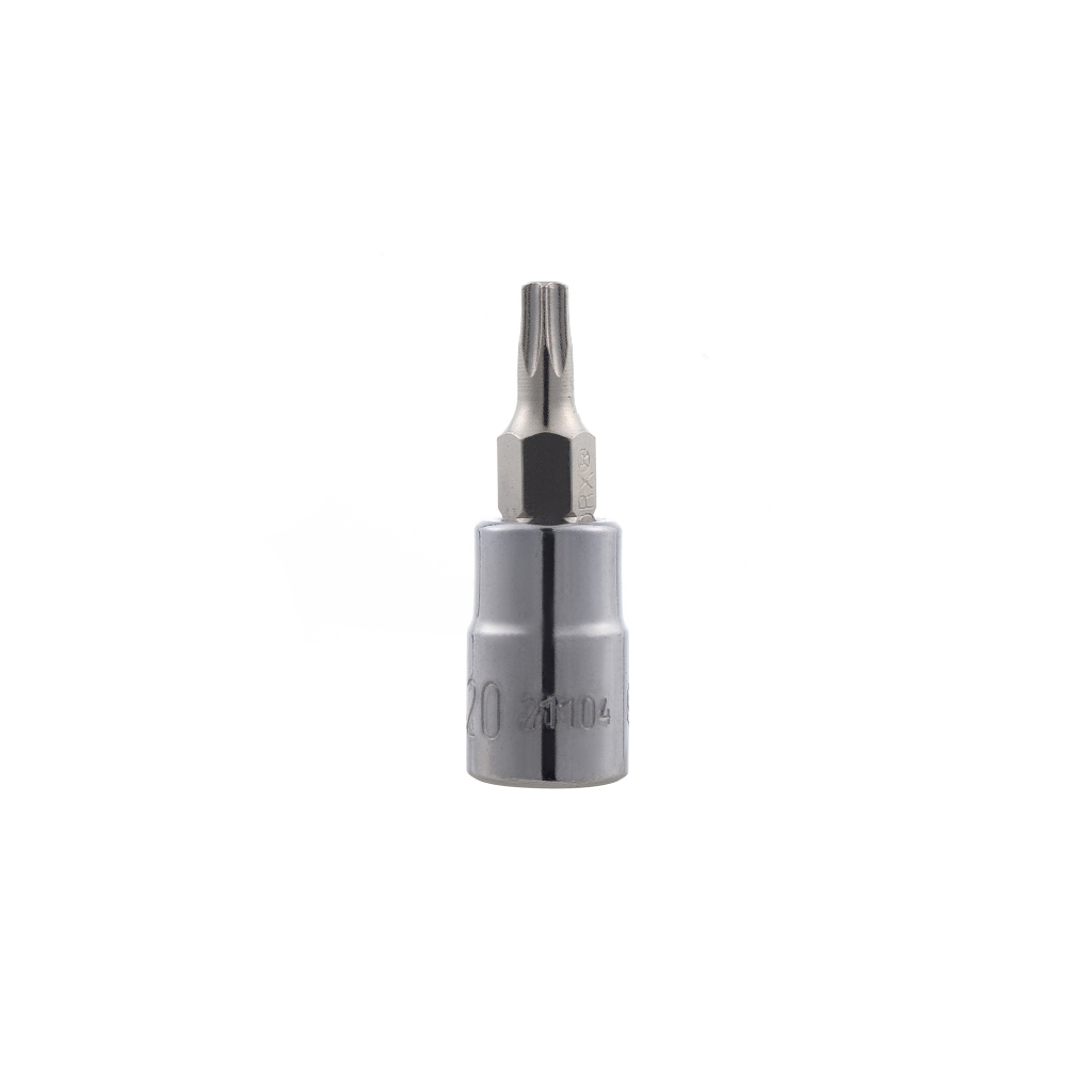 SATA ลูกบล็อกเดือยโผล่ TORX 1/4" x T10,T15,T20,T25,T30,T40 ยาว 36.5 MM 21102 - 21107