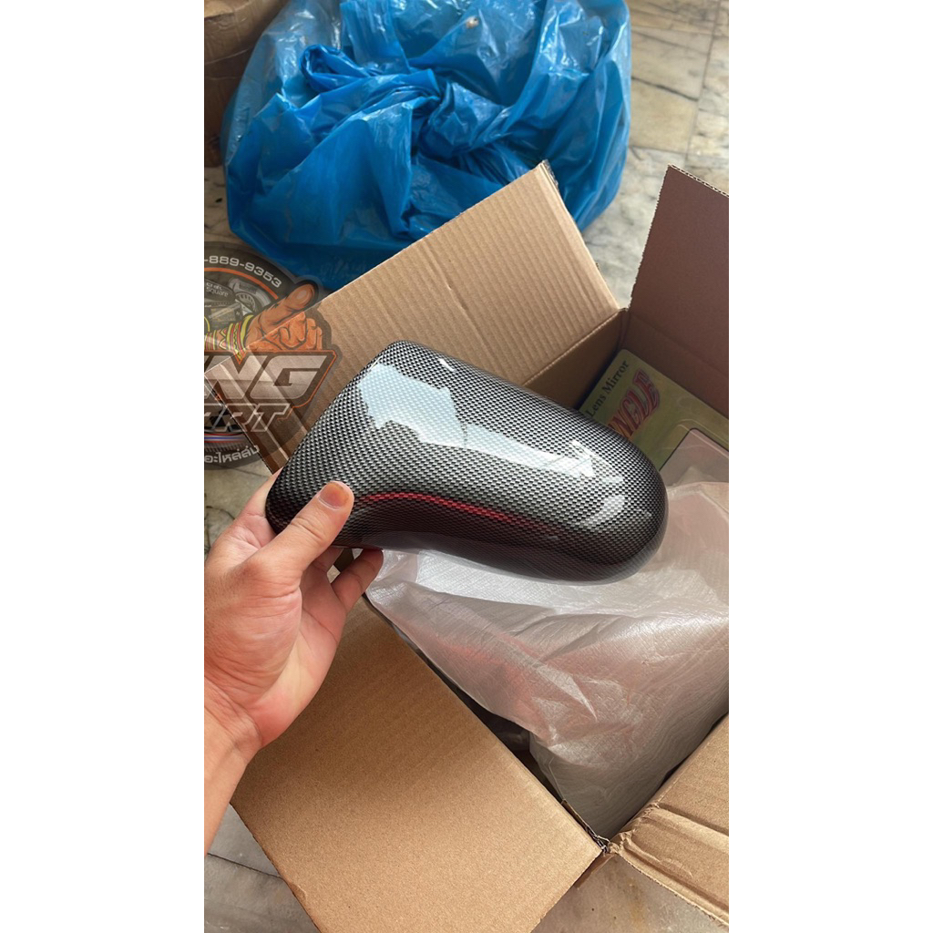 กระจกspoon กระจกมองข้างspoon กระจกสปูน เลนส์แท้(เลเซอร์spoonแท้)