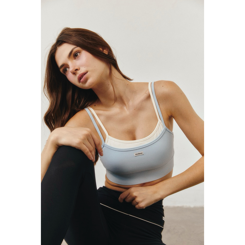 Hailey vol.1 sport bra  บราออกกำลังกายจาก gymandslim