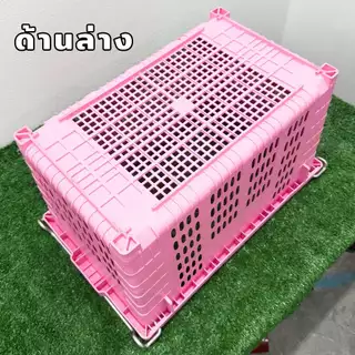ตะกร้าผลไม้ ตะกร้าหูเหล็ก แข็งแรง หนาพิเศษ รับน้ำหนัก 25 กก. ตะกร้าผลไม้เกรดอุตสาหกรรม