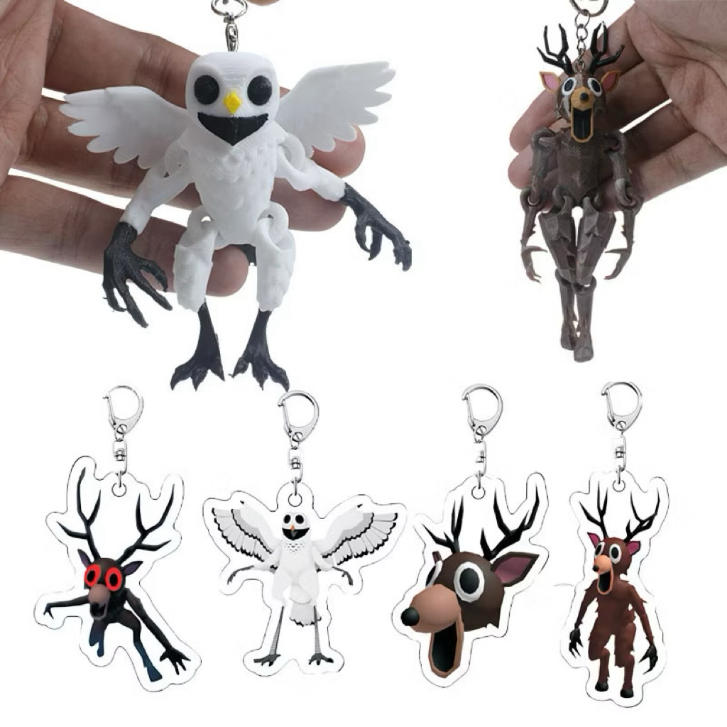 Roblox 99 คืนในป่า พวงกุญแจ 3d printing ร้านไทยส่งเร็ว