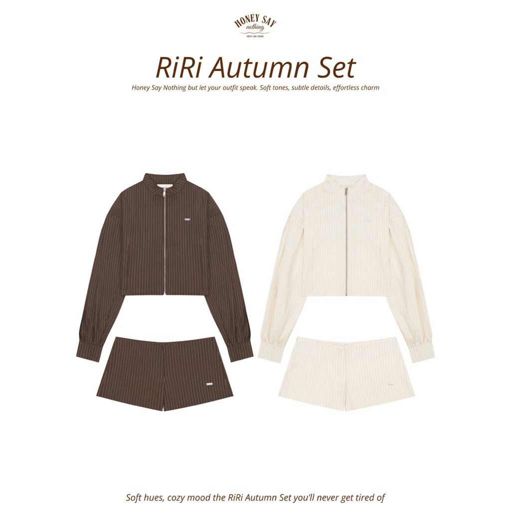 MALISTA - RiRi autumn set ชุดเซต