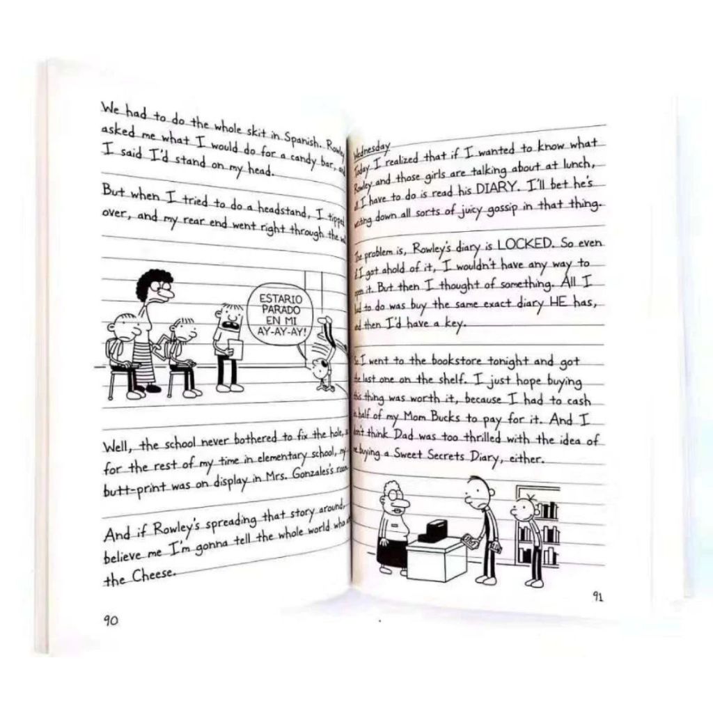 Diary of a Wimpy Kid Boxed Set (24 Books) -- หนังสือการ์ตูนภาษาอังกฤษ รูปที่ 6