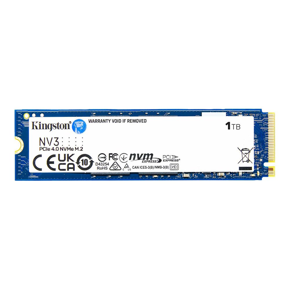 SSD (เอสเอสดี) KINGSTON NV3 (SNV3S/1000G) NVMe 1 TB SSD M.2 PCIe 4.0