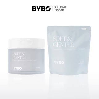 [DUO SET] BYBO SOFT & GENTLE MICELLAR SENSITIVE CLEANSING PAD 250G + REFILL 250G