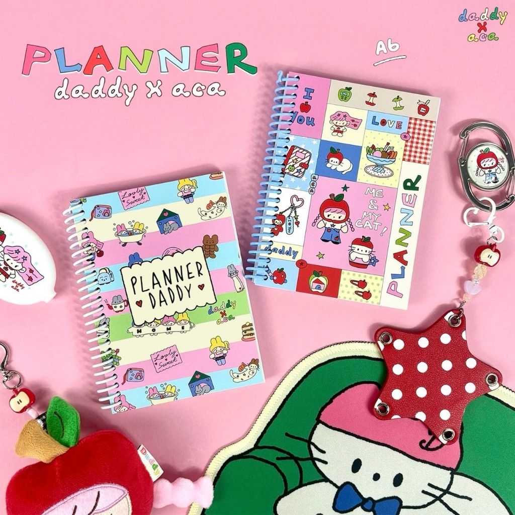 DADDY X ACUTE | Acute Planner Book สมุดแพลนเนอร์ สุดน่ารัก