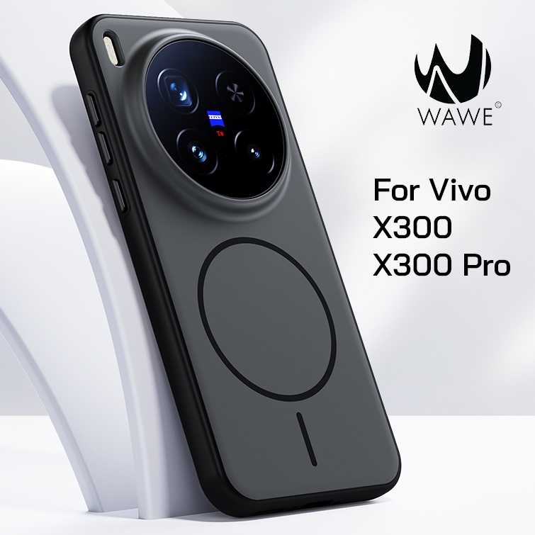[ส่งจากกทม.] เคส Vivo X300 และ X300 Pro วัสดุขอบ TPU+PC สุดพรีเมี่ยม พร้อมรองรับแม่เหล็ก กางตั้งได้