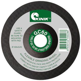 ใบเจียรกระจก KINIK 4" แผ่นเจียรกระจก ใบเจียร คีนิค 4 นิ้ว (1 ใบ)