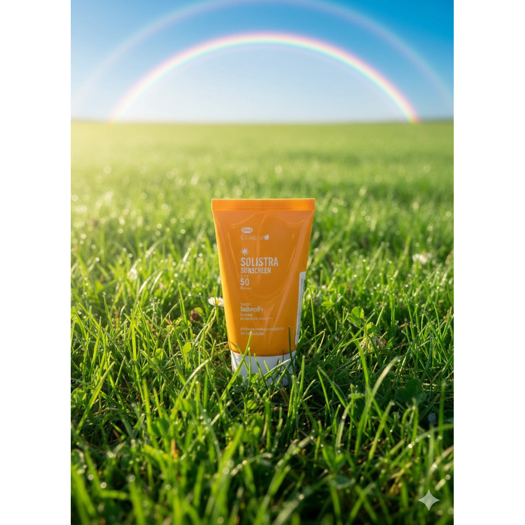 Curmin Solistra Sunscreen Spf 50 Pa++++ 50g Sunscreen Cream ครีมกันแดด exp:10/09/2027