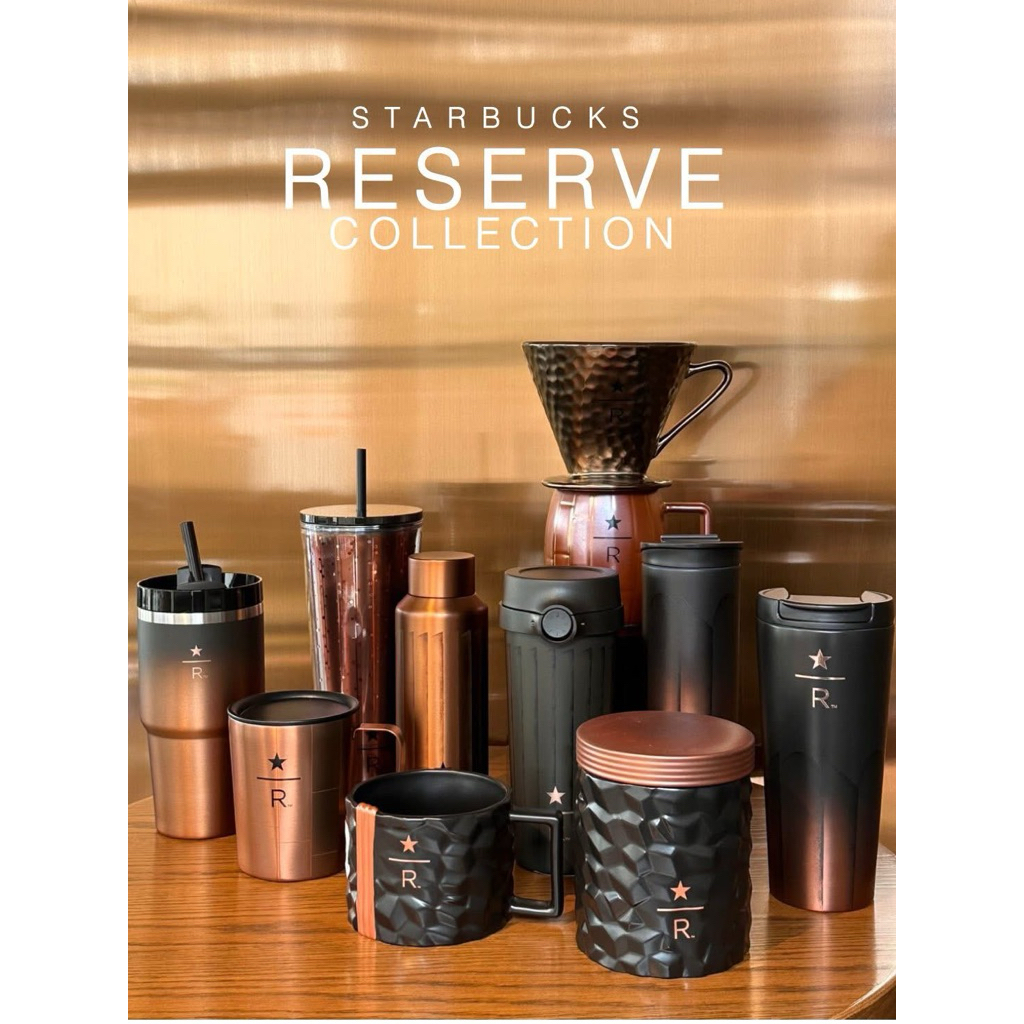 พร้อมส่ง.. ของแท้ แก้ว Starbucks Reserve™ STANLEY® Gradient Black & Copper Cup จากชอปไทย ทุกใบ
