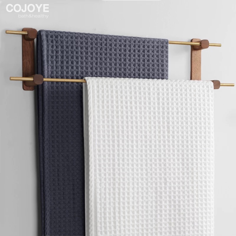 COJOYE ผ้าเช็ดตัว ผ้าเช็ดตัววาฟเฟิล Cotton100% ผ้าขนหนูซืมน๊้าเร็ว เเห็งเร็ว ผ้าขนหนู ไม่หลุดร่วง