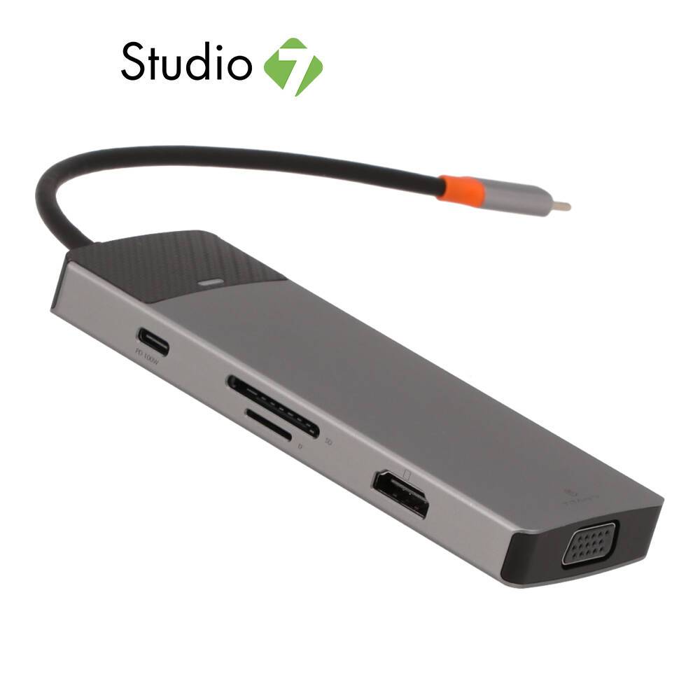 TITANV Port Hub Type-C HUB 9-in-1 2xUSB 3.0 (TI-HB003) by Studio7