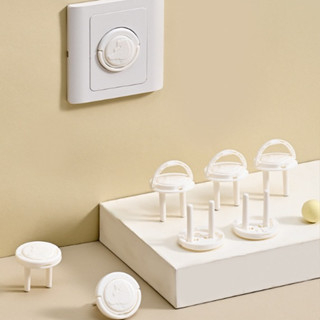 ที่ปิดรูปลั๊กไฟ ตัวเสียบปิดรูปลั๊กไฟกันเด็กแหย่  ป้องกันไฟช็…