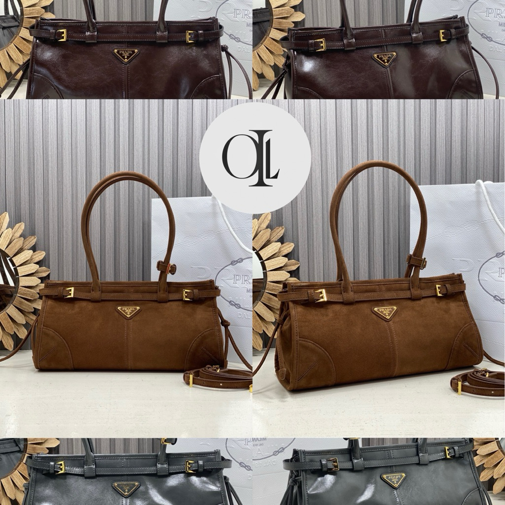 กระเป๋าสะพายข้างได้ถือได้ขนาด 33x17cm งานสวยมากแม่ สินค้าพร้อมส่งจากไทยค่ะ By The. กระเป๋า By OiL