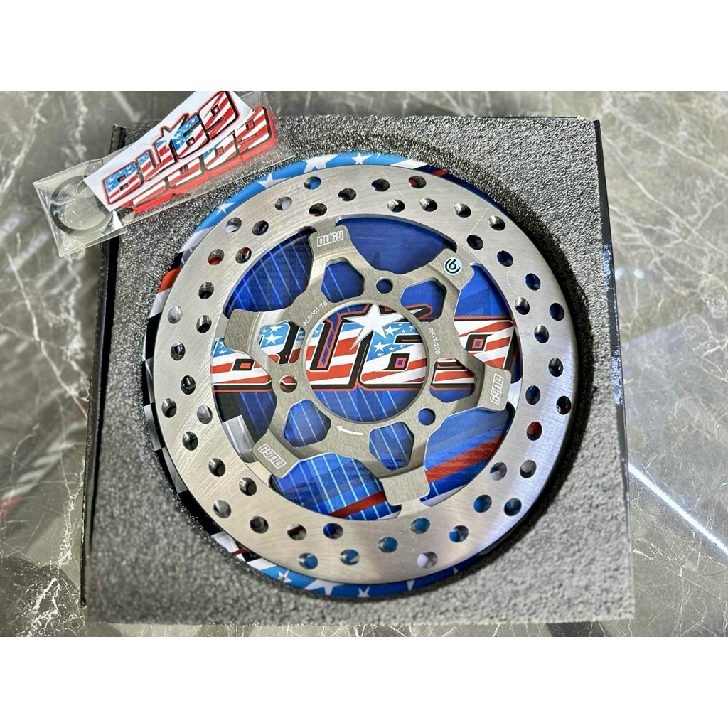 จานBU69 ลายBK-T ขนาด205 MM ของแท้