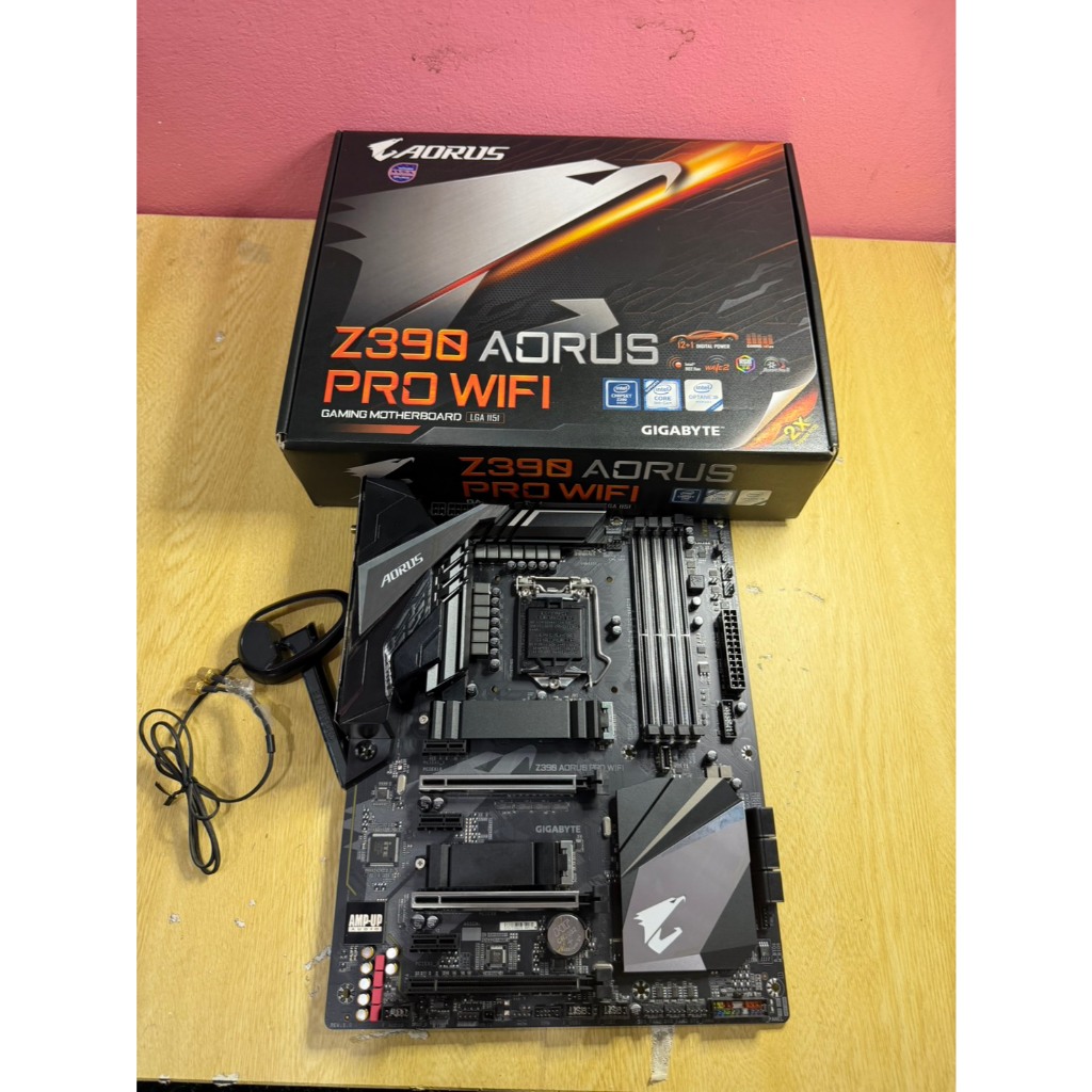ขายMBมือสอง GIGABYTE Z390 AORUS PRO WIFI LGA1151v2 GEN 8-9
